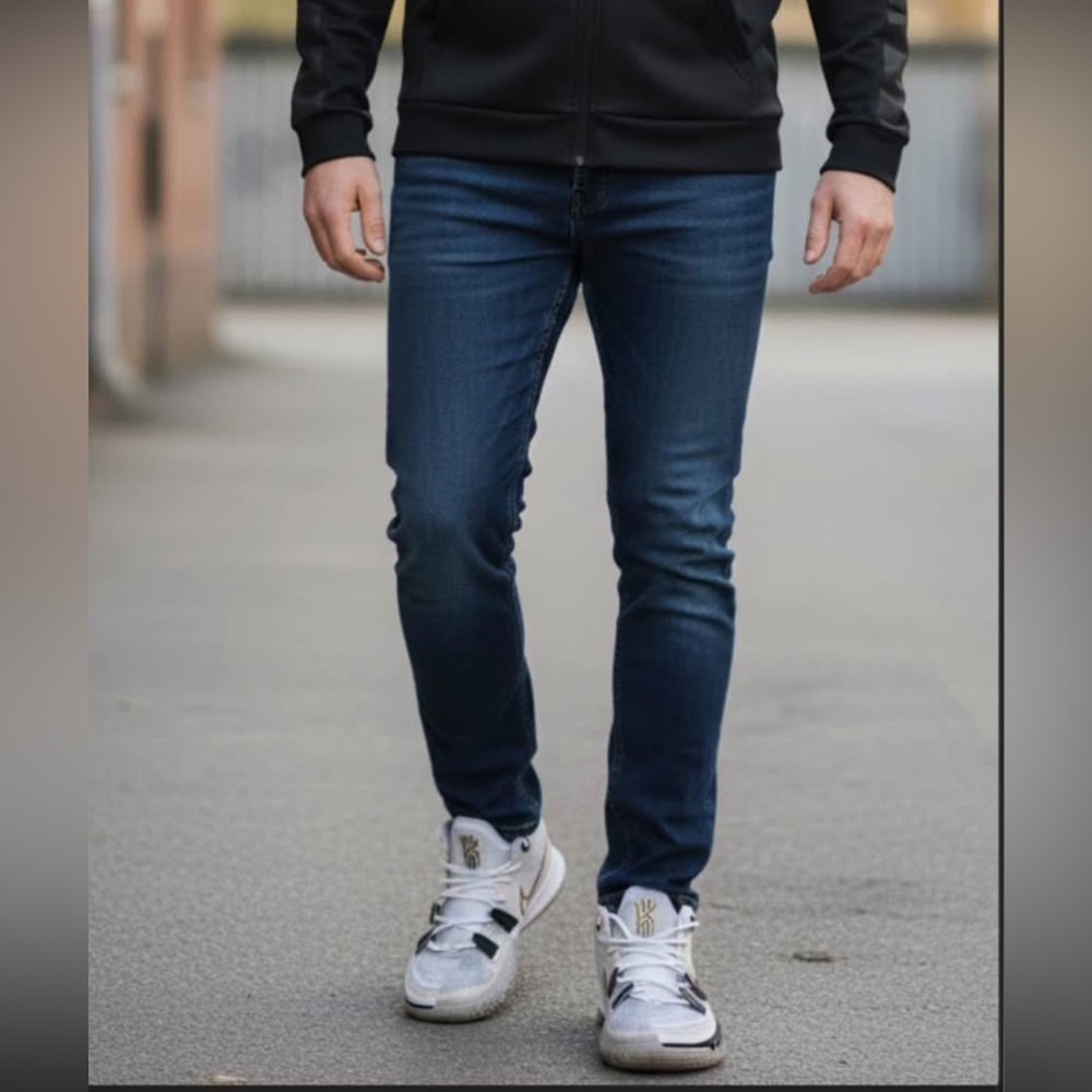 Next 38R Men Blue Skinny Fit Jeans